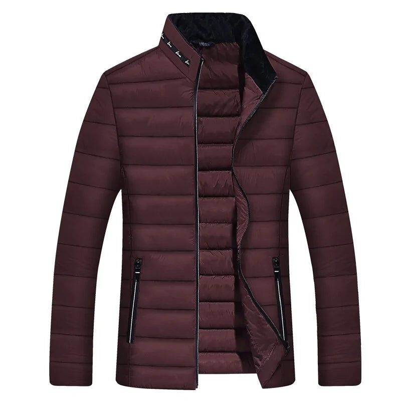 Abrigo de Invierno Premium para Hombre con Acolchado Grueso