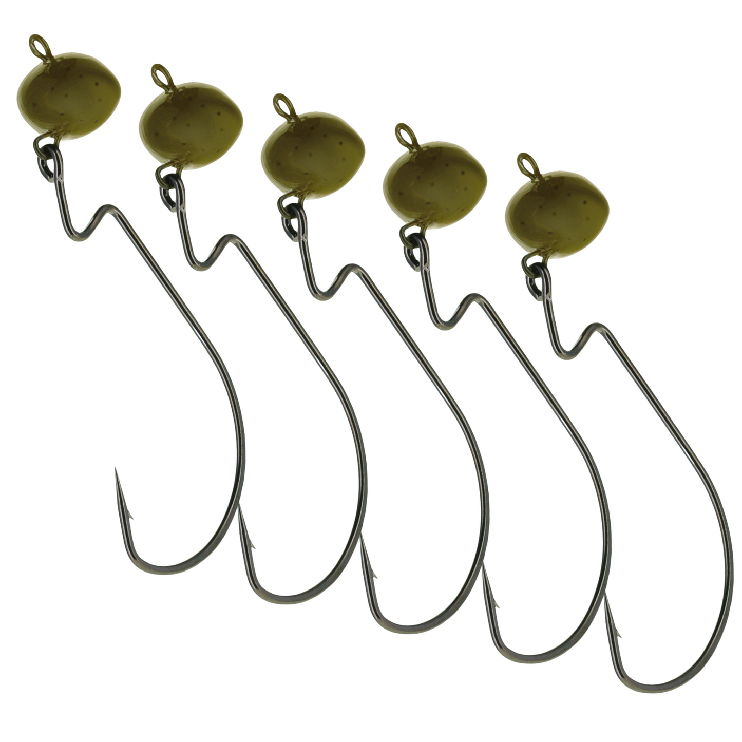 Reaction Tackle Heavy-Duty Football Swing Jigs - 5-Pack