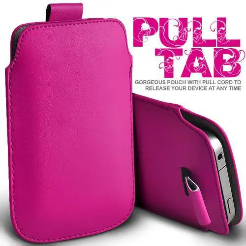 Leather Pouch Coque For iPhone 5 5S SE 5C Case Pocket Rope Holster Pull Tab Pouch Cover For iPhone SE 5 S E 5C Phone Bag Case - Korvel