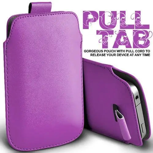 Leather Pouch Coque For iPhone 5 5S SE 5C Case Pocket Rope Holster Pull Tab Pouch Cover For iPhone SE 5 S E 5C Phone Bag Case - Korvel