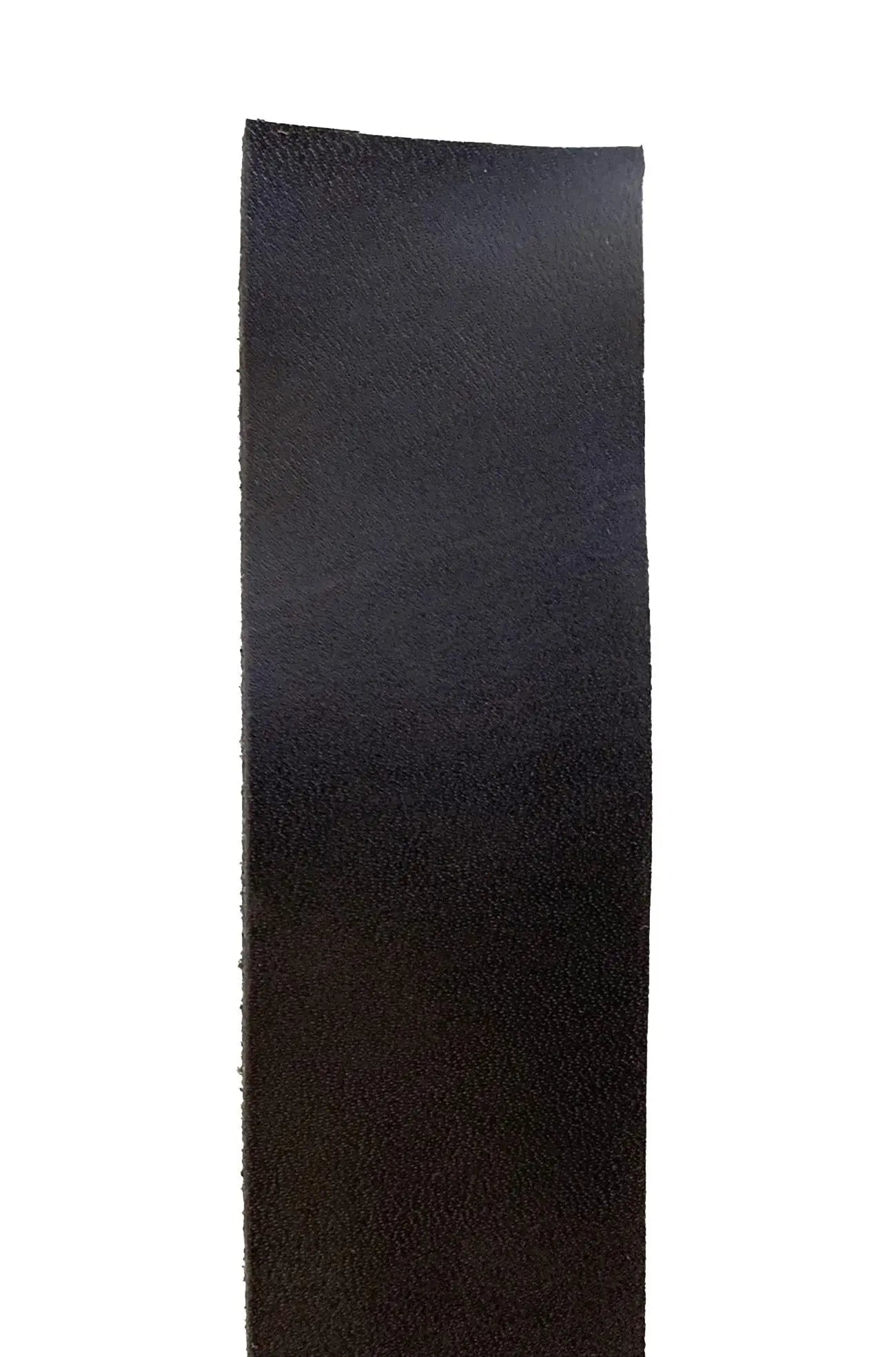 Correa de Cuero Negro Premium - 1.25in de Ancho