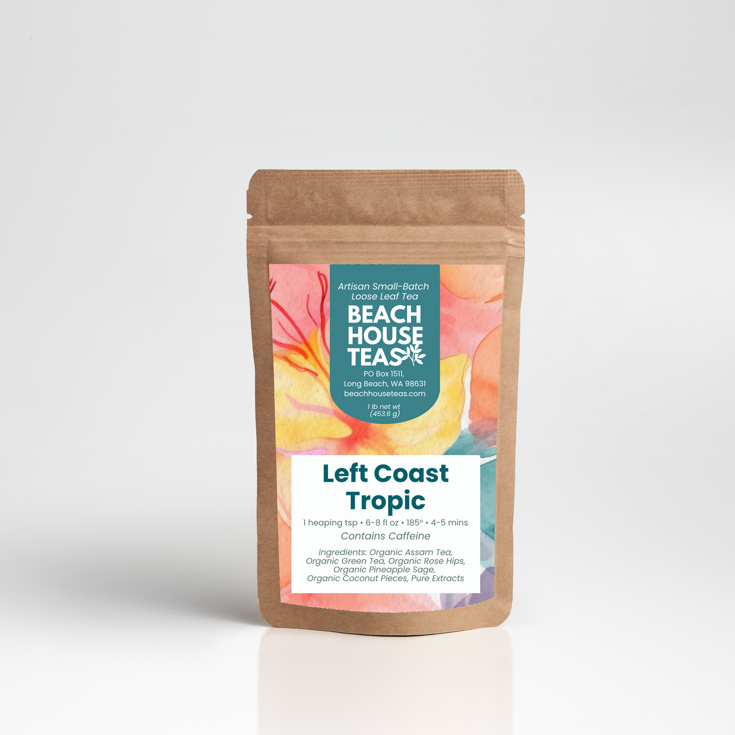 Left Coast Tropic Tea - Organic Loose Leaf Blend