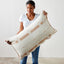 Coussin lombaire surdimensionné en coton Fulcrum Sahara