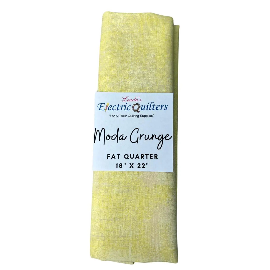 Lemon Grass Moda Grunge - Tissu en Coton Premium Fat Quarter