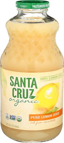 Organic Santa Cruz Lemon Juice - Pure & Refreshing - Korvel