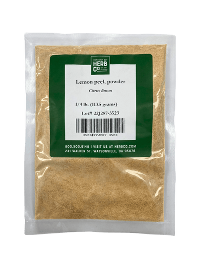Nutrient-Rich Lemon Peel Powder for Health & Wellness - Korvel