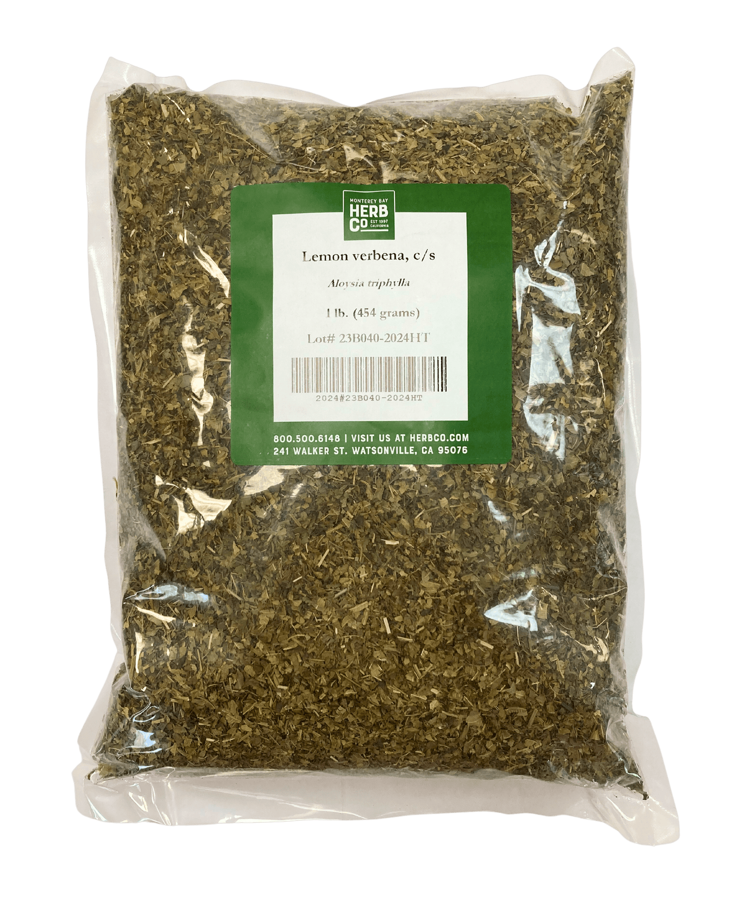 Aromatic Lemon Verbena Herb - Cut & Sifted - Korvel
