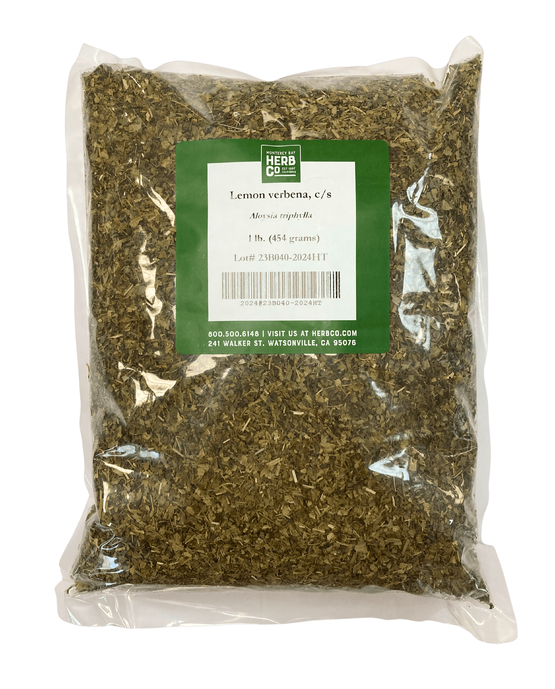 Aromatic Lemon Verbena Herb - Cut & Sifted - Korvel