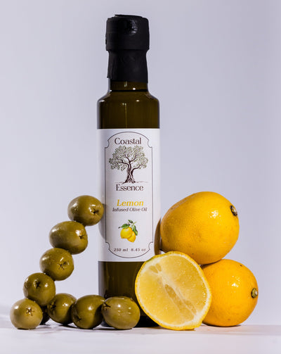 Lemon Infused Olive Oil – Bright & All Natural - Korvel