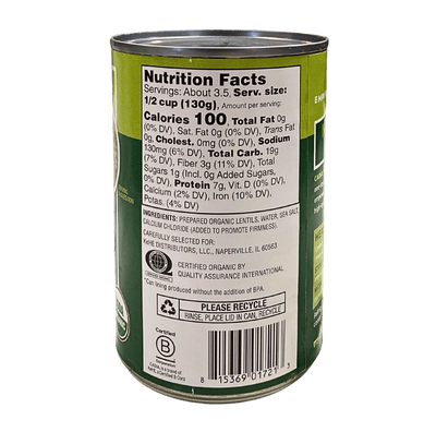 Organic Cadia Lentils - Nutritious & Flavorful Beans - Korvel