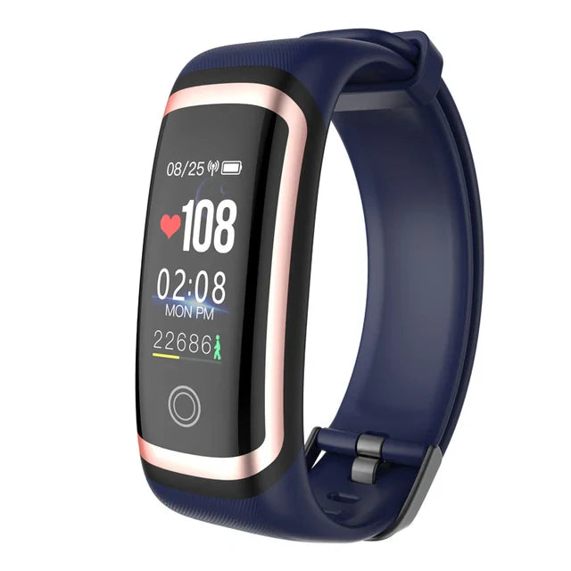 Lerbyee Fitness Tracker M4 Waterproof IP67 Blood Pressure Smart Bracelet Bluetooth Call Reminder Sport Wristband for iOS Android - Korvel