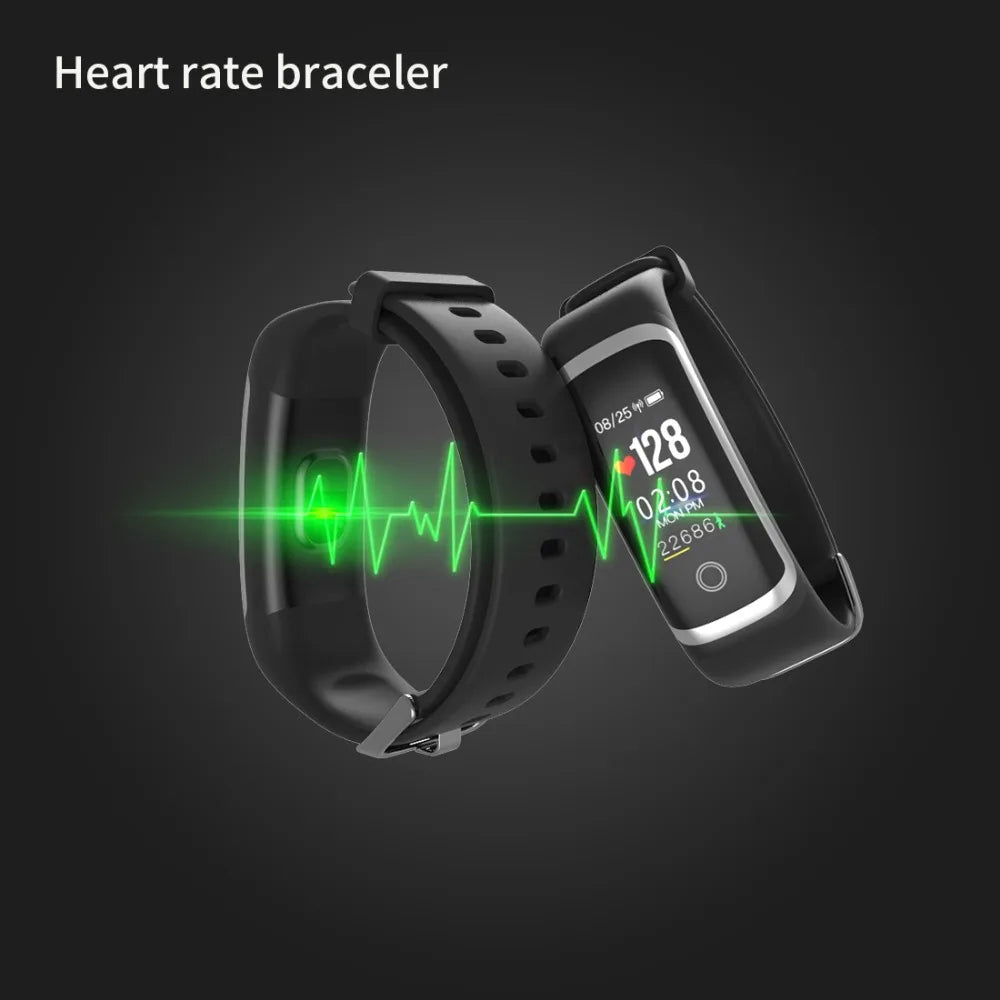 Lerbyee Fitness Tracker M4 Waterproof IP67 Blood Pressure Smart Bracelet Bluetooth Call Reminder Sport Wristband for iOS Android - Korvel