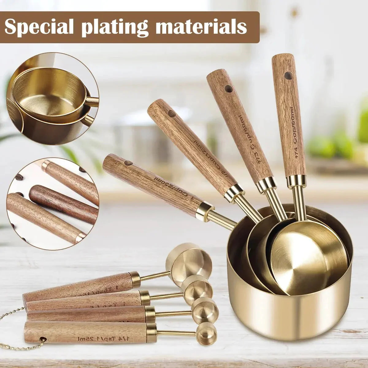 Precision Measuring Cups and Spoon Set