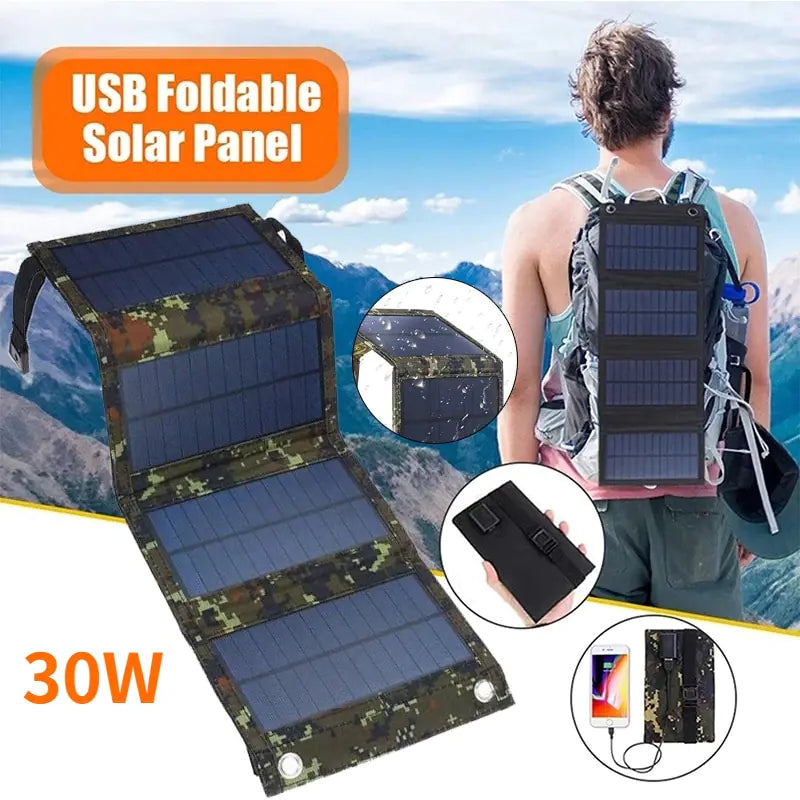 Premium Foldable Solar Panel Charger