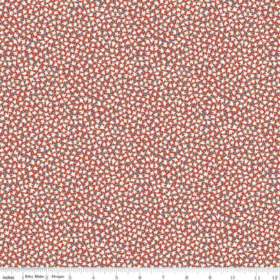 Liberty Tudor Celebration Tumble Fabric - 44"/45" Per Yard