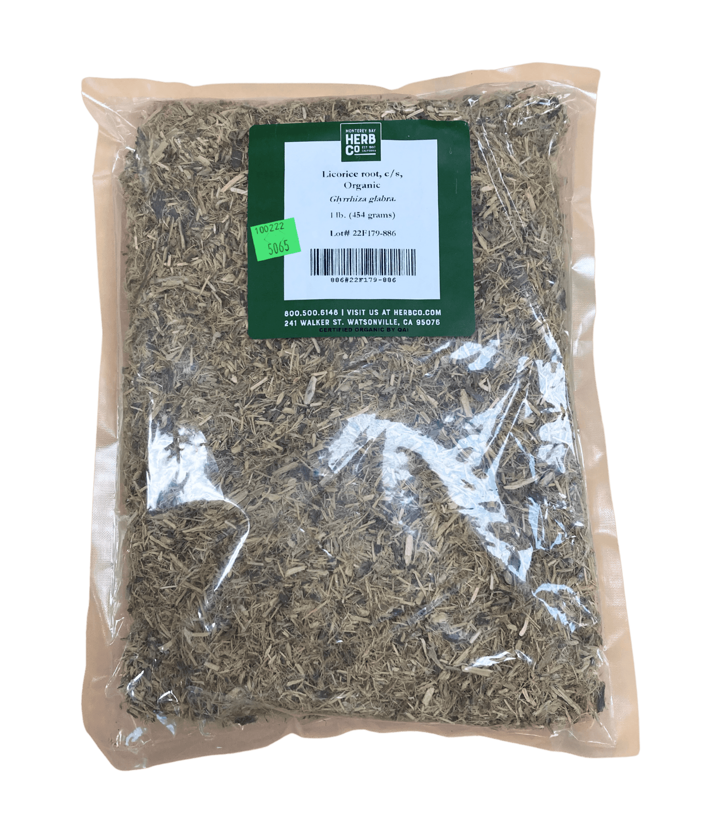 Organic Cut & Sifted Licorice Root