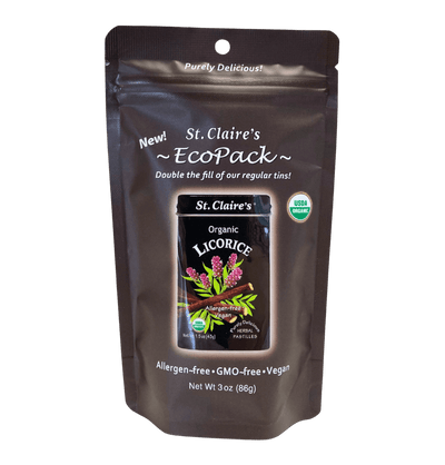 Organic Licorice Herbal Pastilles - 3 oz Delight - Korvel