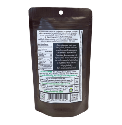 Organic Licorice Herbal Pastilles - 3 oz Delight - Korvel