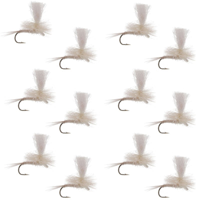 Mouches noyées Parachute Light Cahill Classic pour truite - Taille 14 (1 douzaine)
