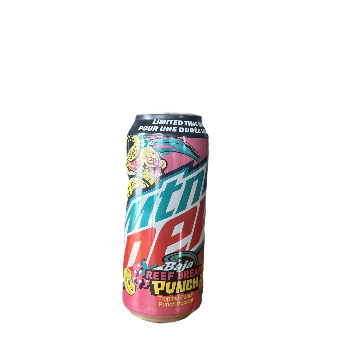 Mountain Dew Reef Break Punch – Edición Limitada Soda Tropical 473mL
