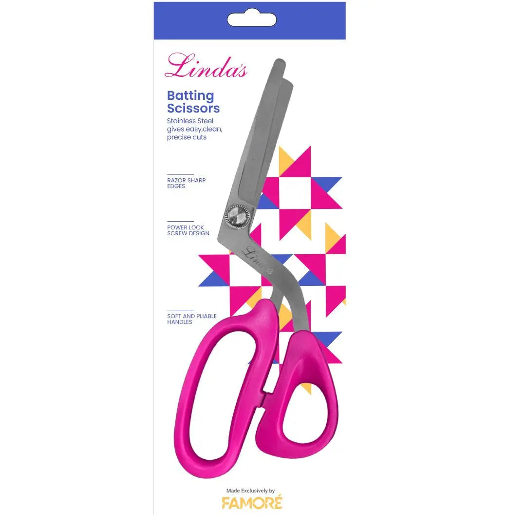Linda's Premium Batting Scissors