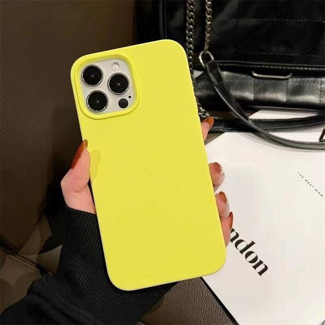 Premium Soft Silicone Phone Case for iPhone 14/13/12/11 Series