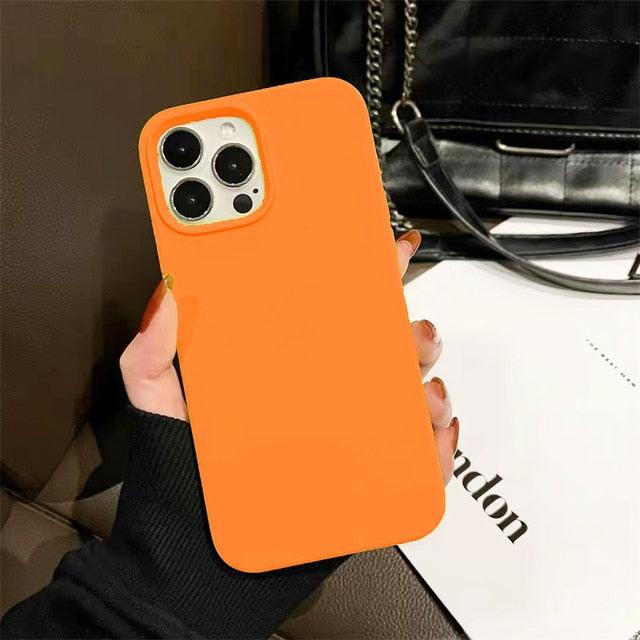 Premium Soft Silicone Phone Case for iPhone 14/13/12/11 Series