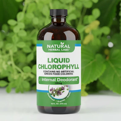 Organic Liquid Chlorophyll - Alfalfa & White Mulberry Formula
