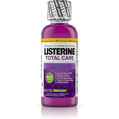 Listerine Total Care Zero Alcohol-Free Mouthwash - Fresh Mint 3.2 fl oz