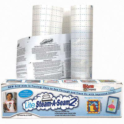 Lite Steam-A-Seam 2 18" x 25 YD - Lightweight Fusible Web for Quilting