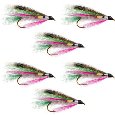 Premium Rainbow Trout Streamer Flies - 6 Pack - Size 4 - Korvel