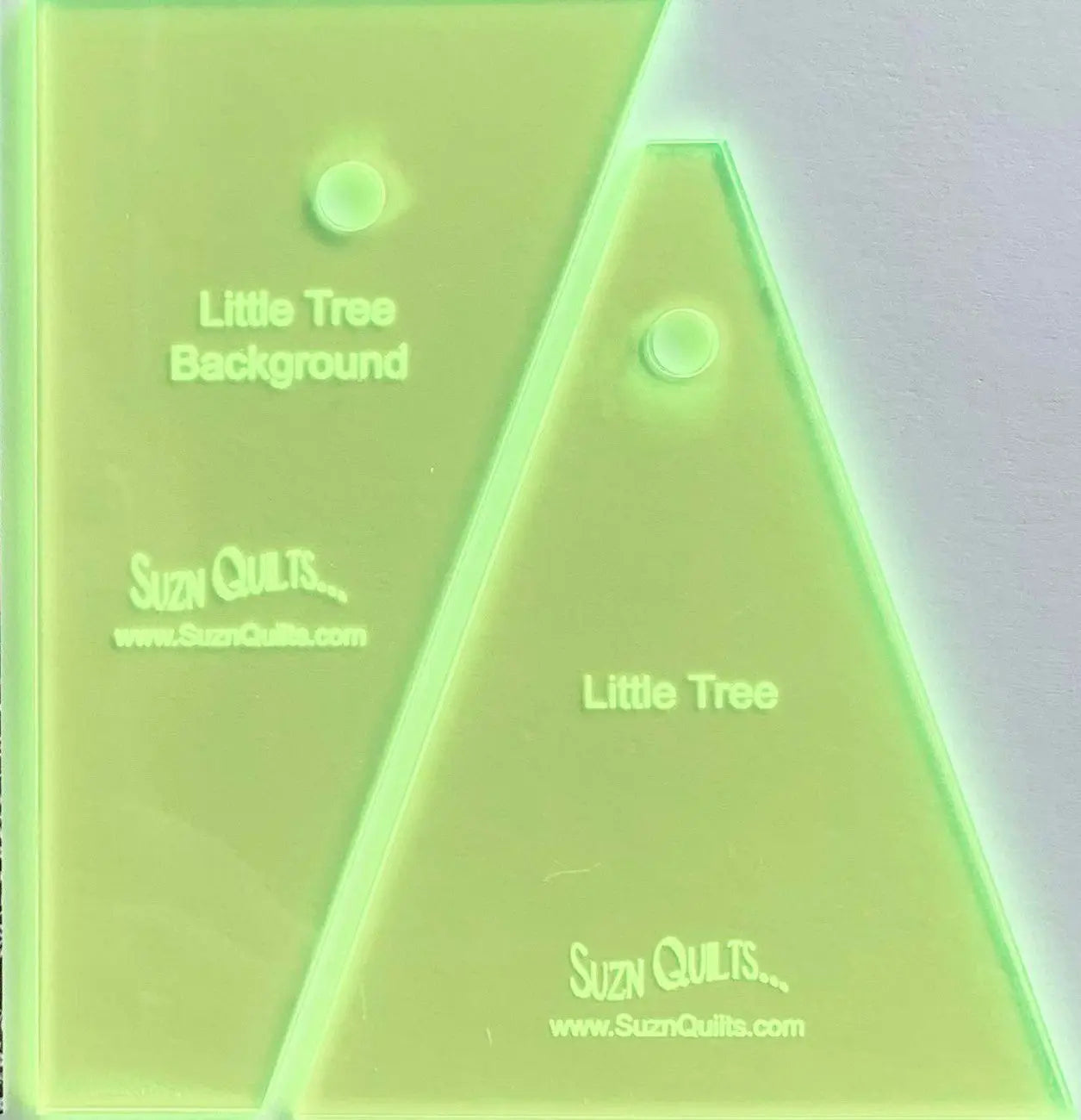 Juego de Plantillas Acrílicas Little Tree para Manualidades
