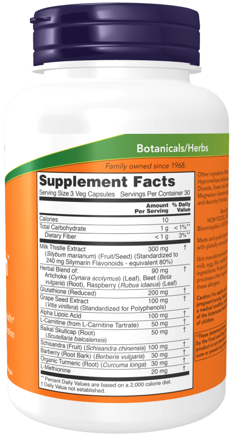 Liver Vitality™ Herbal Capsules - Korvel