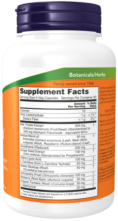 Liver Vitality™ Herbal Capsules - Korvel
