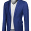 Blazer décontracté pour homme COOFANDY - Bleu gris - 3X-Large