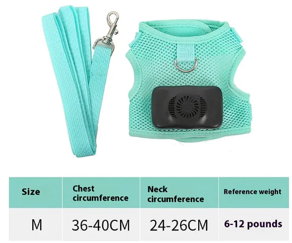 Cooling Dog Vest Harness with Adjustable Chest Strap