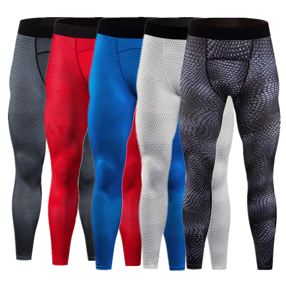Collants de course compressifs pour hommes pour des performances améliorées