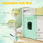 Twin Size Loft Bed Playhouse with Tower Tent - Turquoise