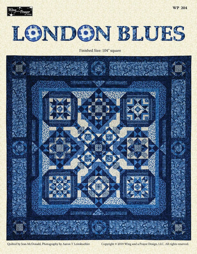Patrón de Colcha London Blues