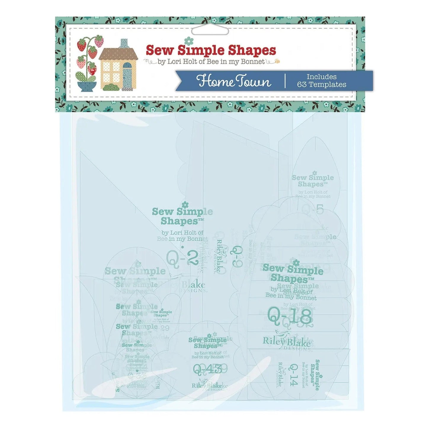 Modèles de gabarits Sew Simple Shapes de Lori Holt Home Town