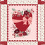Kit de Quilt Love You Always Heart Panel