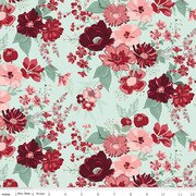 Tissu en coton Love You Always Main Mist - 43"/44" par yard