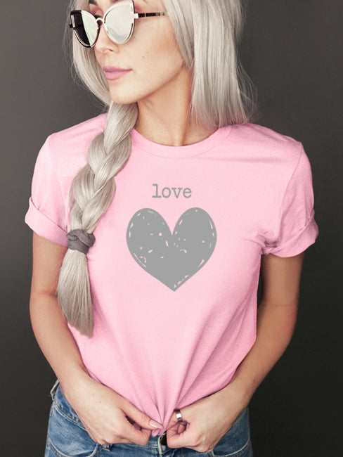 Love Heart - 1631 Baseball Batting Tee - Korvel