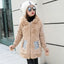 Manteau en Fausse Fourrure Polaire Ourson pour Filles