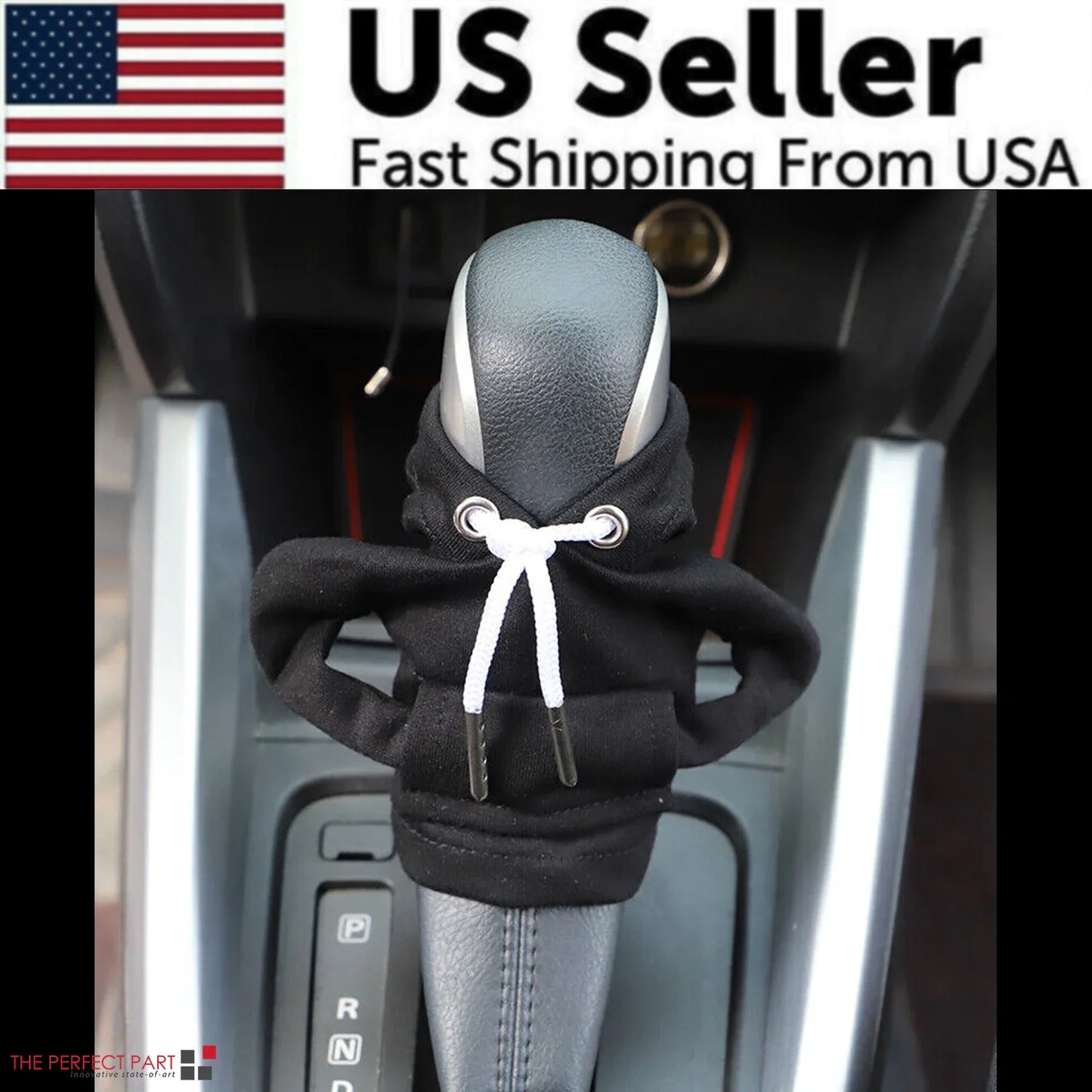 Housse de levier de vitesses Mini Hoodie pour l'intérieur de la voiture