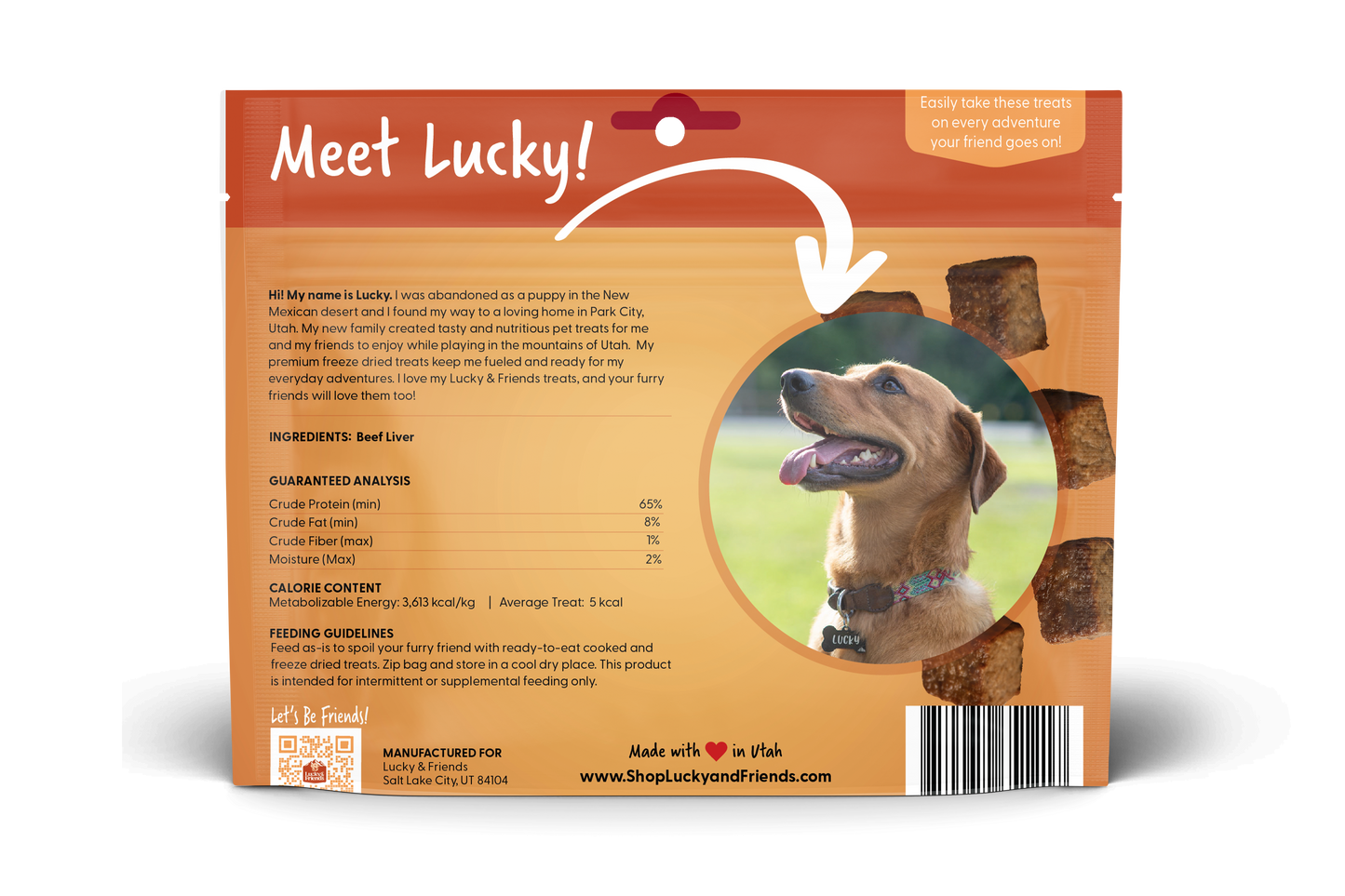 Premium Freeze-Dried Beef Liver Dog Treats