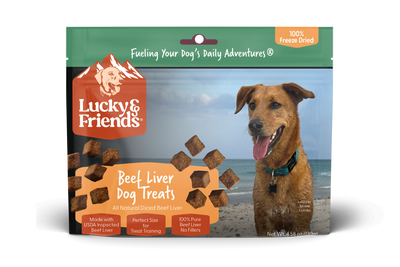 Galletas para Perros de Hígado de Res Liofilizado Premium