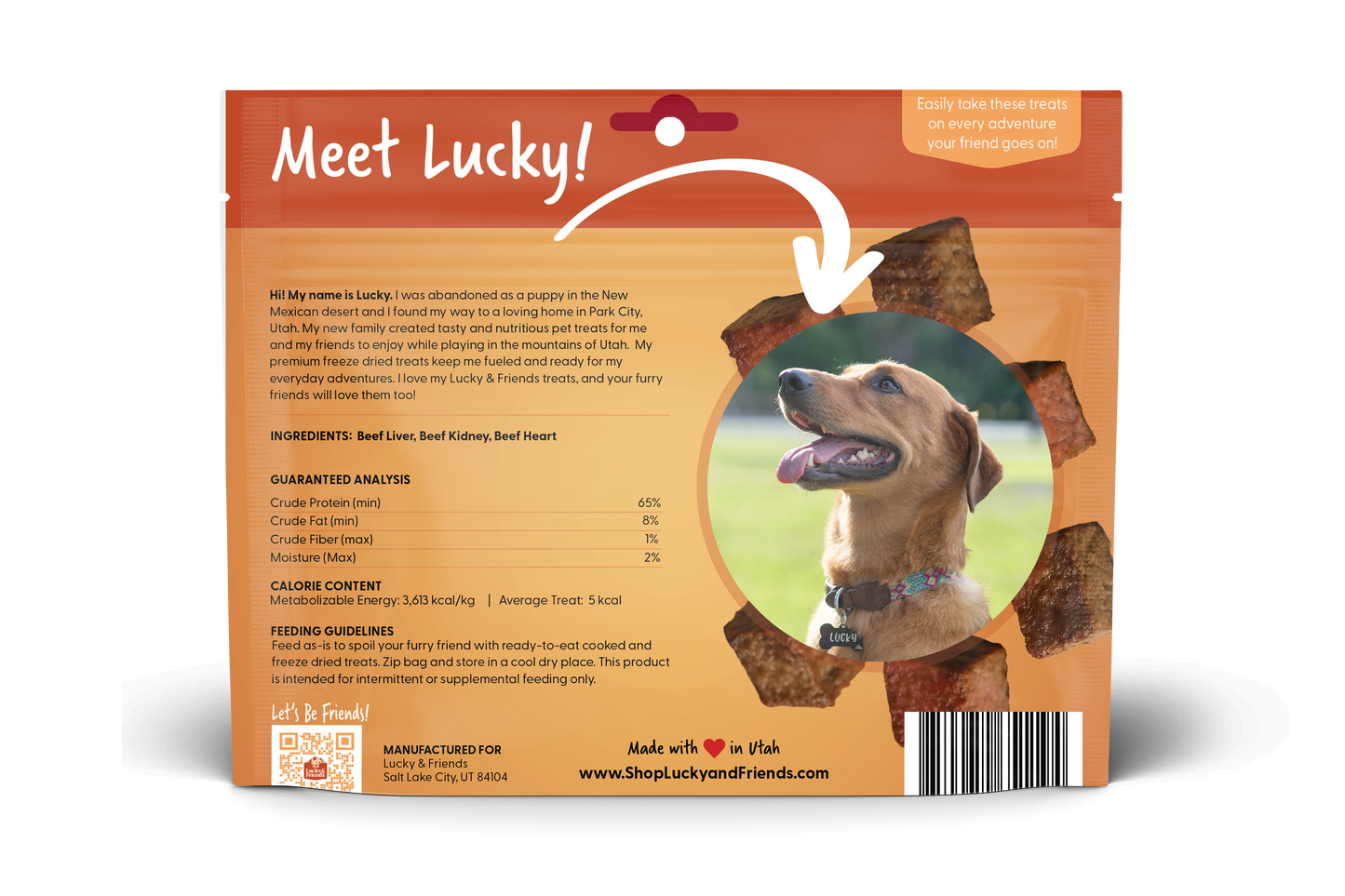 Three Beef Organ Medley Dog Treats