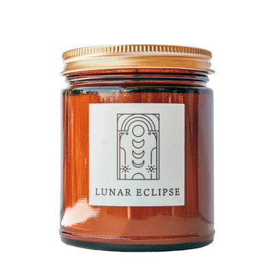 Lunar Eclipse Fine Fragrance Candle – Violet Leaf, Hydrangea, Rhubarb & Wild Fig - Korvel