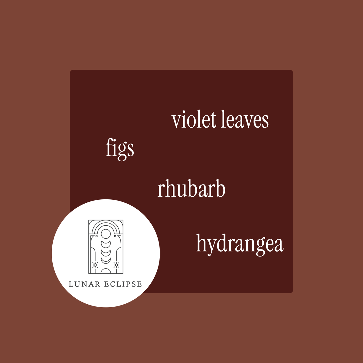 Lunar Eclipse Fine Fragrance Candle – Violet Leaf & Wild Fig